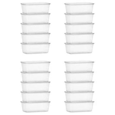 Imagem de Marmitas - Potes Descartáveis - P/ Lanche Ou Almoço Prático - ANA DECO