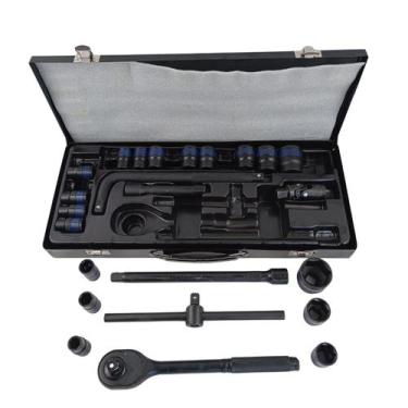 Imagem de Jogo De Chave Cachimbo Com 24 Peças Profissional Soquetes - Senhor da 