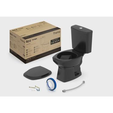 Imagem de Kit Vaso Sanitário com Caixa Acoplada e Assento Soft Close Thema Incepa