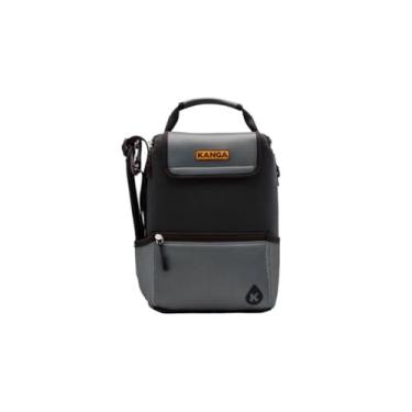 Imagem de Kanga Bolsa térmica térmica – Bolsa térmica macia – 6 ou 12 latas de cerveja e refrigerador com gás – Isolado à prova de vazamento e testado em durabilidade – Kanga Pouch Cooler (meia-noite)