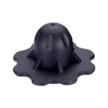 Imagem de Deevoka Capa da perna da cadeira da lua anti -afundamento de instalação fácil de serviço fácil acessório de móveis ao ar livre para churrasco de praia, 13mm