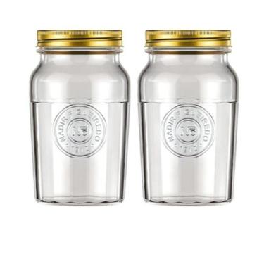 Imagem de Pote Americano Vintage Retro Tampa Biscoito 1,5L Nadir 2 Un - NADIR FI