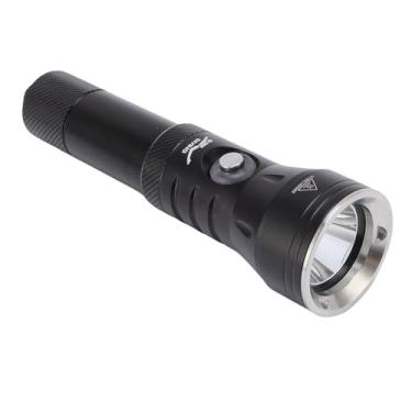 Imagem de 2000lm 5 Modos 100m Lanterna de Mergulho Ipx8 Tocha de Mergulho à Prova de Chuva Com Indicador de Energia para Snorkeling Alumínio de Alumínio Subaquímica Lanterna Com