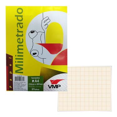 Imagem de Bloco Milimetrado A4 Vmp - 63gr 50 Folhas