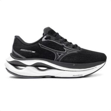 Imagem de Tênis Mizuno Wave Creation 26 Unissex, Preto, Preto, 35