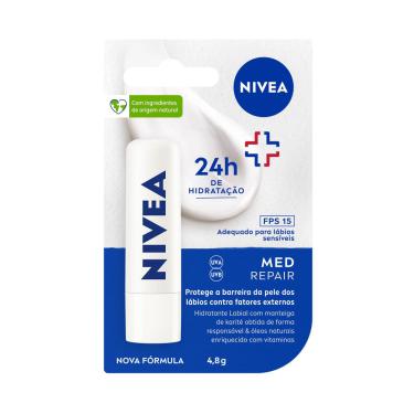 Imagem de NIVEA Protetor Labial Med Repair FPS15 4,8g