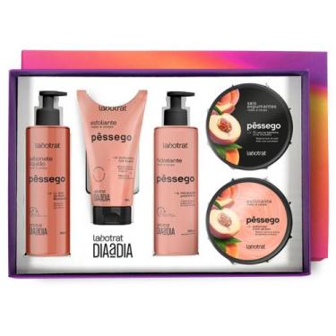 Imagem de Kit Banho Skin Care Pêssego 5 Itens - Labotrat