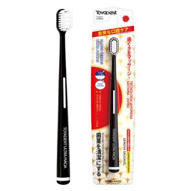 Imagem de TOYADENT SUPREME Escova de Dente Extra Macias, 1 Unidade Adulto, 10000 Cerdas Extra Finas, Compacta e Portátil, Para Viagem e Uso Diário, Suave para Gengivas