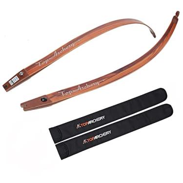 Imagem de TOPARCHERY Dispositivo De Arco Recurvo Ilf 60" E 62" Para Flecha, 25-62 Libras, Compatível Com Arcos 17" 19" Caça, Tiro Mira, Adulto/Iniciante (62"/60", 50 Libras/52 Libras)