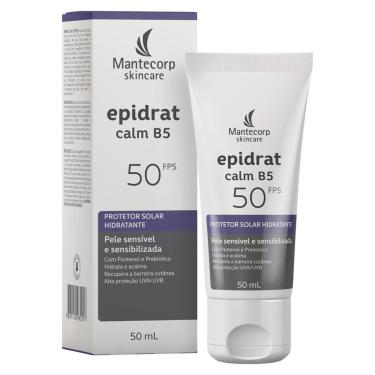 Imagem de Epidrat Calm B5 Protetor Solar Hidratante FPS 50 Pele Sensível e Sensibilizada 50ml