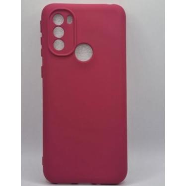 Imagem de Case Capa Capinha Motorola G31 G41 G71 Silicone Aveludada Proteção de 