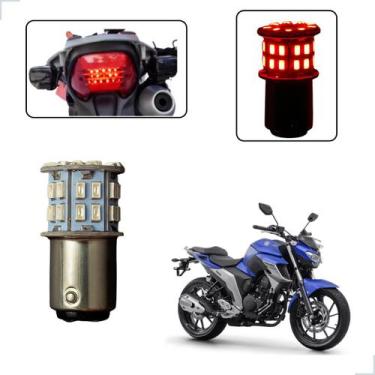 Imagem de Lâmpada Led Freio 2 Polo 1157 50 Leds Moto Fazer 250