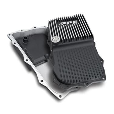Imagem de PPE- Panela de alumínio fundido resistente (escovada) 228053010 compatível com Ram 2013-2021+ 5.7L V8 Gas, 3.0L EcoDiesel ou Dodge 2015-2021+ Challenger/Charger 5.7L V8, 6.4L V8 Gas com 8HP70/8HP75
