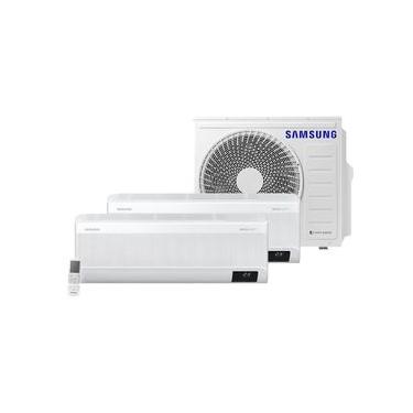 Imagem de Ar Condicionado Multi Split Samsung Hi Wall Wind Free 2x9000 BTU/H Quente E Frio AJ068AXJ3KH/AZ – 220 Volts 220