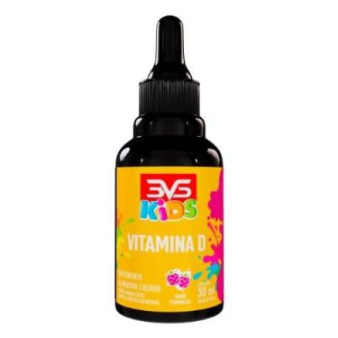 Imagem de 3VS Nutrition Vitamina D3 200UI Kids Com Fórmula Concentrada Em Gotas - Sabor Framboesa - 30ml