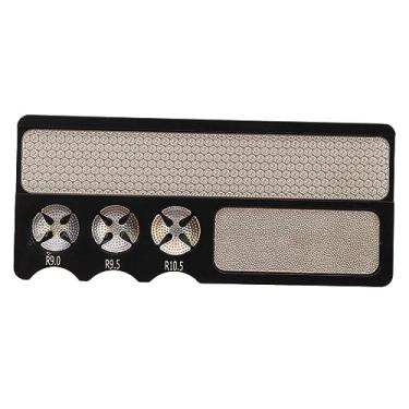 Imagem de Bilhar Pool Cue Tip Tool Profissional Multifunções Portátil Alumínio Pool Cue Dicas Repair Grinder Ferramenta Shaper para jogadores de Snooker e entusiastas de bilhar (Preto)