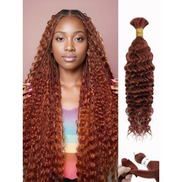 Imagem de Braiding Hair LOLLY HAIR 18 polegadas 50g 350 Dark Ginger Wave