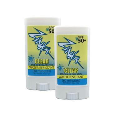 Imagem de Protetor solar Zinka Facestick SPF 50+, pacote com 2