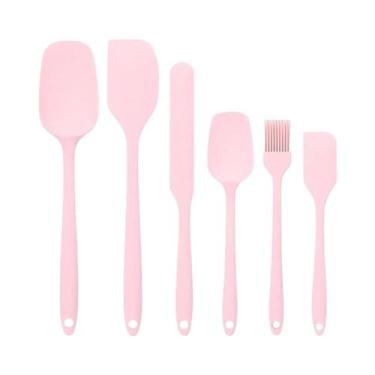 Imagem de Conjunto De Espátulas De Silicone De Grau Alimentício Antiaderente Res