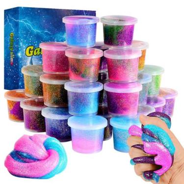 Imagem de Toy Galaxy Slime ZDTHNSIAT Sparkling, pacote com 24 unidades para cria
