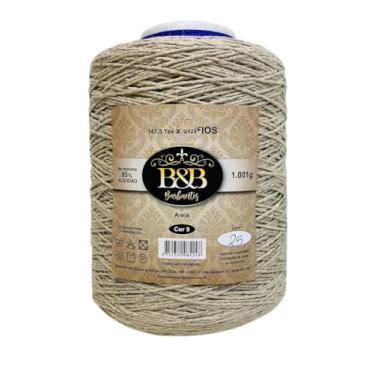 Imagem de Barbante B&B 6 Fios 1Kg/1000 m (Areia)