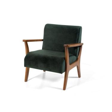 Imagem de Poltrona Estofada para Varanda Cléo Verde  Straub Web