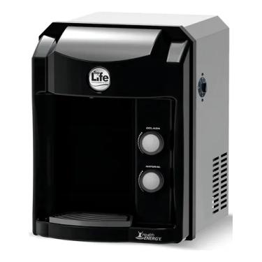 Imagem de Purificador De Água Top Life Ph 9 + Ozônio Refrigerado. Voltagem:220v;CORES:PRETO