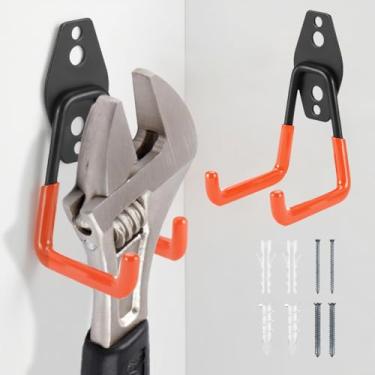 Imagem de Conjunto de ganchos de jardim com gancho quadrado pequeno e kit de instalação para vasos e lanternas penduradas ao ar livre