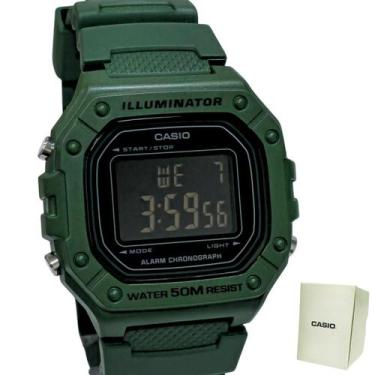 Imagem de Relógio Casio Masculino Digital Illuminator W-218H-3BVDF