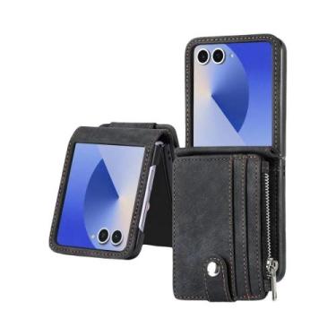 Imagem de Capa De Telefone Com Suporte Para Cartão Destacável Para Samsung Galax