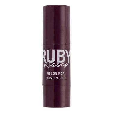 Imagem de Ruby Kisses Blush Em Stick Melon 5g Cor Plum Pop