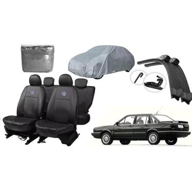 Imagem de Capa de couro +Capa de cobrir + Limpador de para - brisa -VW santana 94-96