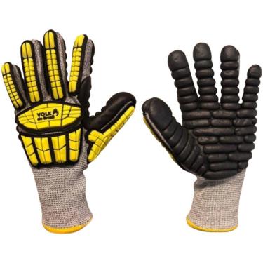 Imagem de Luva de Segurança Térmica Anti Vibração Impacto Com CA Gorila Volk