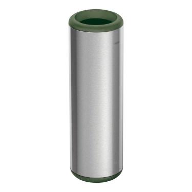 Imagem de Lixeira Inox Tramontina Portofino Lyf Acabamento Acetinado Aro Polipropileno Sem Tampa 20 L Tramontina