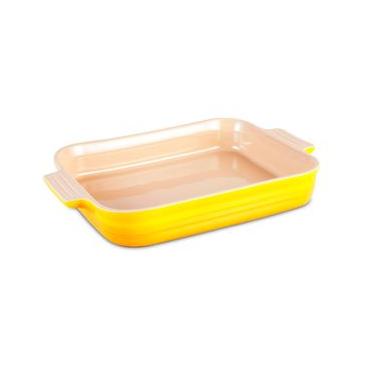 Imagem de Travessa Retangular Amarelo Soleil 32 cm Le Creuset