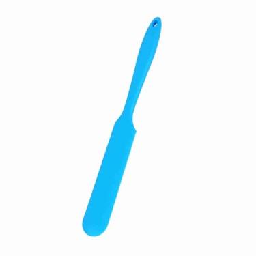 Imagem de YOUTHINK Espátula de Bolo de Silicone, Raspador de Creme Macio e Leve para Assar, Seguro para Fornos e Máquinas de Lavar Louça, Ideal para Uso Doméstico e Profissional (Azul)