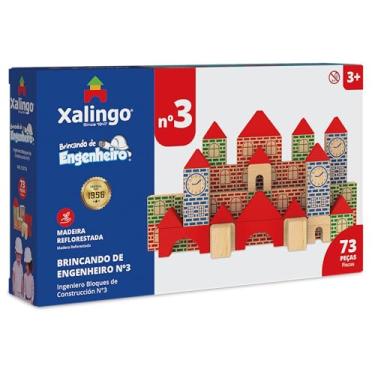 Imagem de Brincando de Engenheiro 73 Peças Xalingo