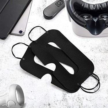 Imagem de Sanpyl Almofadas de Proteção 3D VR Descartáveis, Remendos Universais para Os Olhos para 2, PS VR, índice de Válvula de, Almofadas Oculares Não Tecidas Pretas (Sanpylwv7zdsumeg-10338146)
