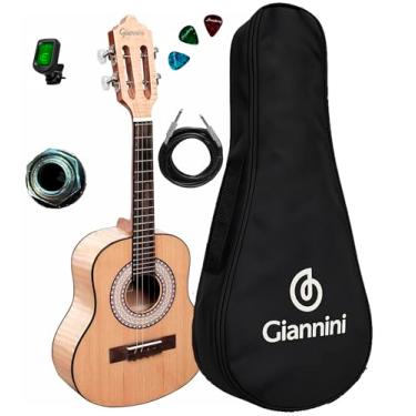 Imagem de Cavaquinho Eletroacústico Giannini Cs34 Fmg + Afinador