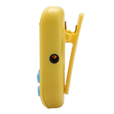 Imagem de Cryfokt Mini Metrônomo Digital Portátil Beat Tempo para Músicos Com Saída de Fone de Ouvido de Canal Duplo para Todos Os Instrumentos Azul (Amarelo)