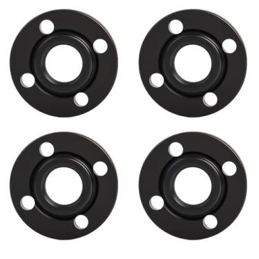 Imagem de Podoy Porca de bloqueio externa para moedor angular compatível com Makita Dewalt Milwaukee Bosch Black & Decker Ryobi 5/8"-11 serve para todos 11 cm (pacote com 4)