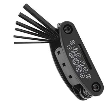 Imagem de KIMISS Kit de Ferramentas de Reparo de Bicicletas Dobráveis ​​16 Em 1 – Conjunto de Ferramentas de Ciclismo Multifuncional Com Chaves Sextavadas, Chaves de Fenda e Muito Mais para Bicicletas de