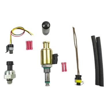 Imagem de F81Z9C968AA 1829856C91 Kit de regulador de pressão de injeção de válvula IPR e controle de injeção ICP com conector elétrico para Powerstroke 7.3L 1995-2003 F250 F350 F450 F550 E350 E450 E550