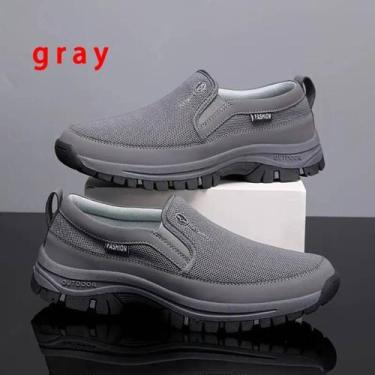 Imagem de Tênis Sapatilha Masculino Casual Trilha Impermeável Calce Fácil Confor