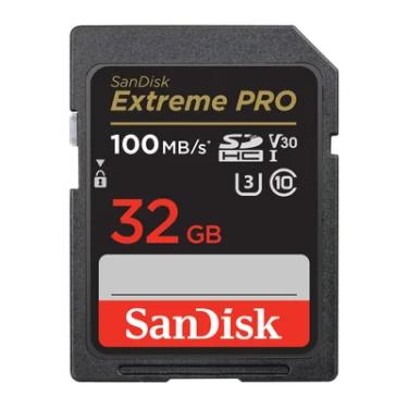 Imagem de Cartão De Memória Sandisk Uhs-I C10, 32GB, Extreme Pro, 100MB/s