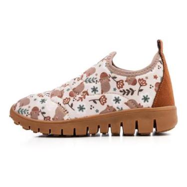 Imagem de Tenis Novope Casual Capivara Calce Facil - Novopé, 25, Branco, Bege