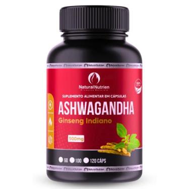 Imagem de Ashwagandha 100 Cápsulas 500mg - Natural Nutrien