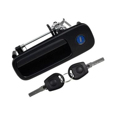 Imagem de Interruptor de liberação de porta traseira para Vw para Polo 1999 2000 2001 para Caddy Iii 2004-2010 Chaves de alça de porta-malas de carro com trava 1J6827565B 1J6827297G