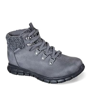 Imagem de Skechers Bota de Caminhada para Mulher, Carvão, 8.5