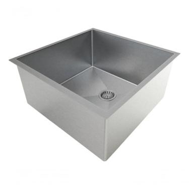 Imagem de Calha + Cuba 40cm Inox Organizador Escorredor Embutir úmida